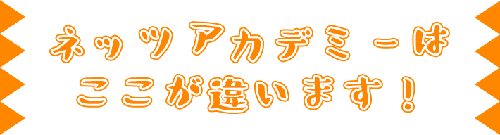 ネッツアカデミーの英会話レッスンはここが違います!